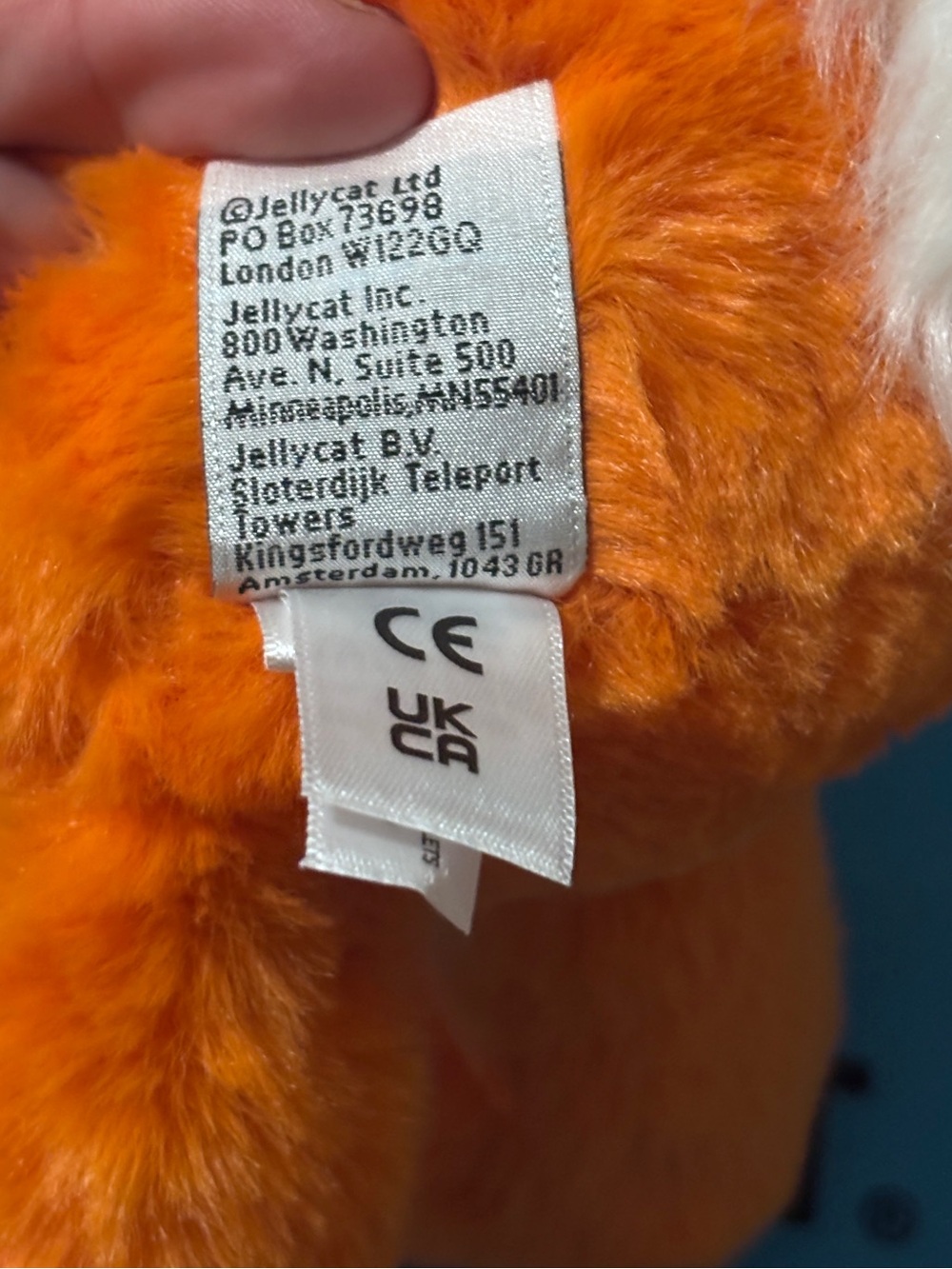 NWT Jellycat 25th Anniversary Retired, Rare Medium Bashful Luxe Amberly Bunny - Picture 12 of 15